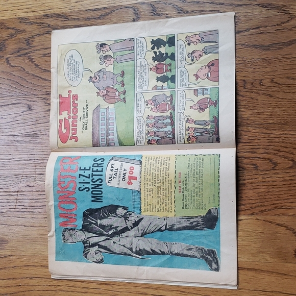 Vintage 60s G.I. Juniors Vol. 1 No. 98 Harvey Hits Harvey Comics Comic Book - Picture 11 of 16